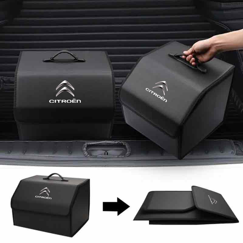 Car Trunk Organizer Foldable Storage Box - Boîte de rangement pour coffre de