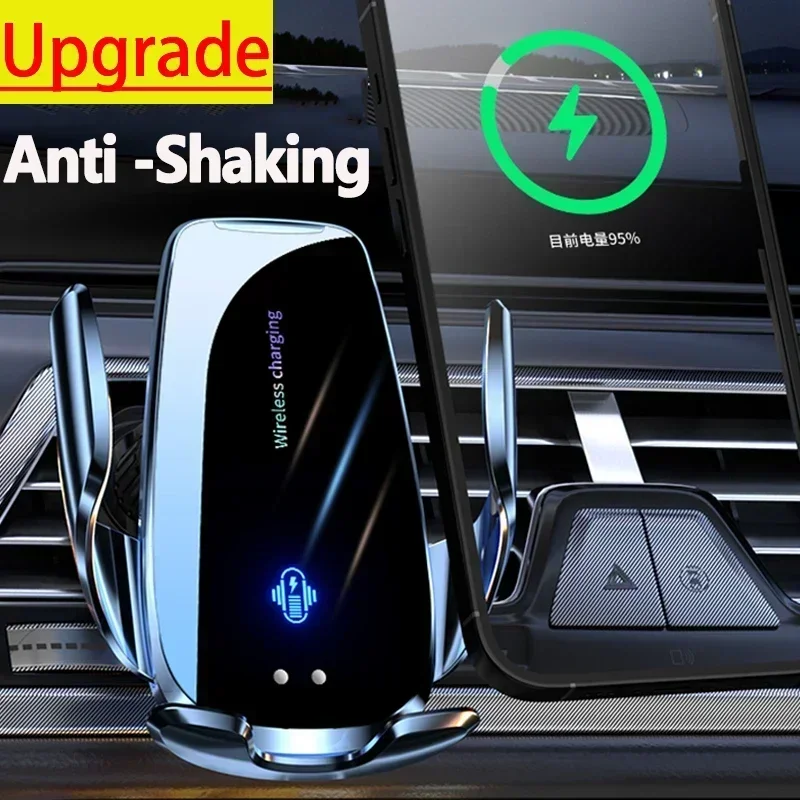 Support de téléphone de voitur - Wireless Car Charger Mount Fast Charging avis et prix