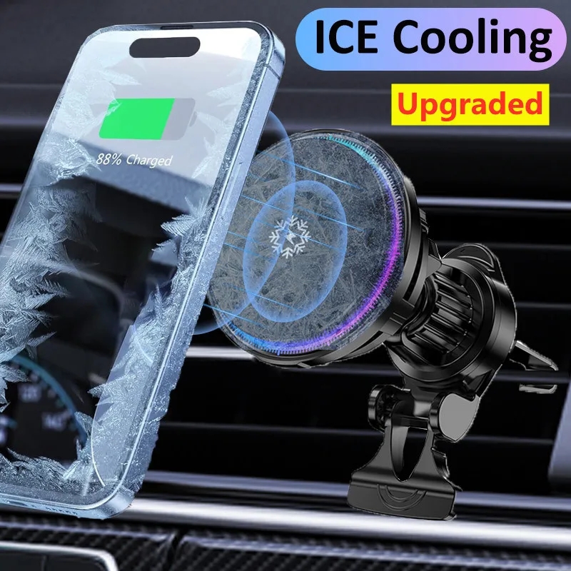 Station de charge rapide magné - Wireless Car Charger Mount Fast Charging avis et prix