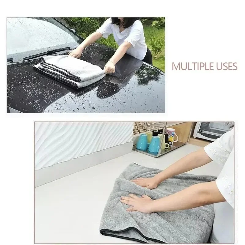Serviette de lavage de voiture - Microfiber Car Drying Towel Super Absorbent avis et prix