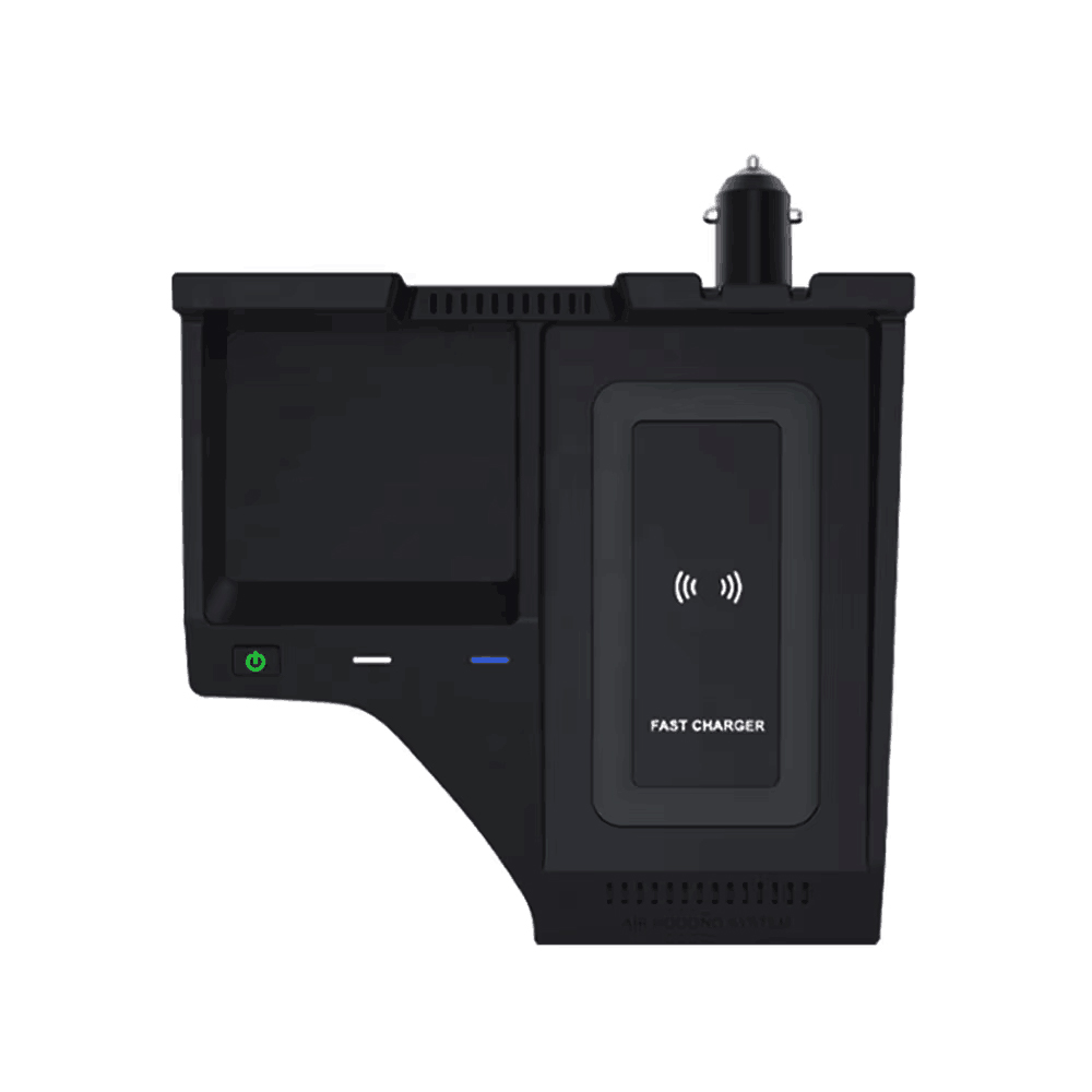 Support de téléphone pour voit - Wireless Car Charger Mount Fast Charging avis et prix