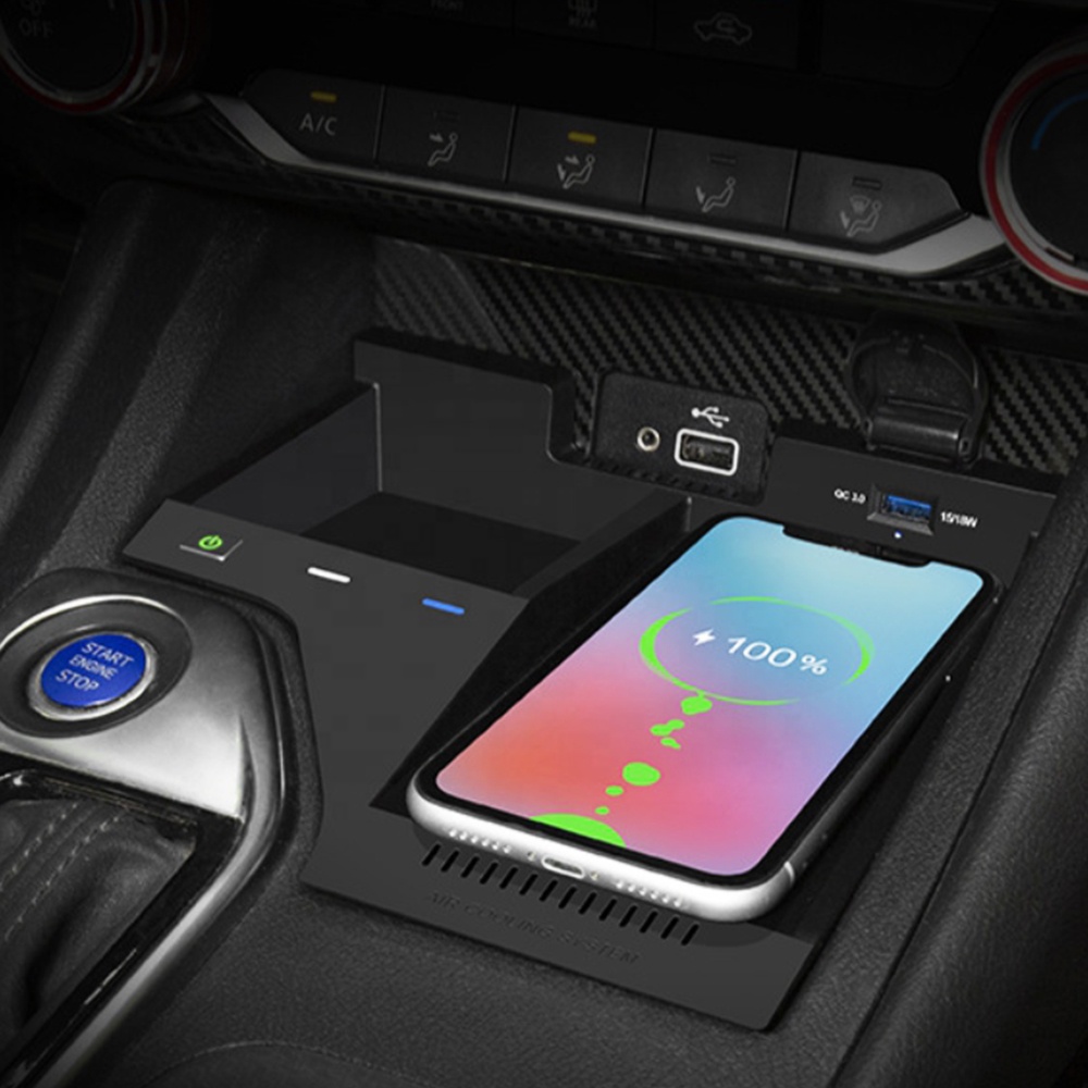 Support de téléphone pour voit - Wireless Car Charger Mount Fast Charging avis et prix