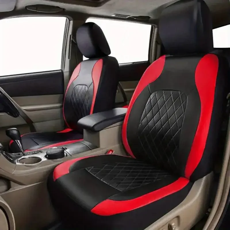Housses de siège de voiture un - Leather Car Seat Covers Full Set Universal avis et prix
