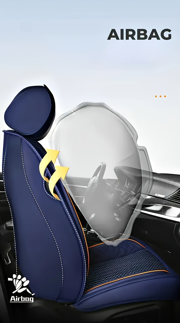 Pour Peugeot 206, W205, Honda  - Leather Car Seat Covers Full Set Universal avis et prix
