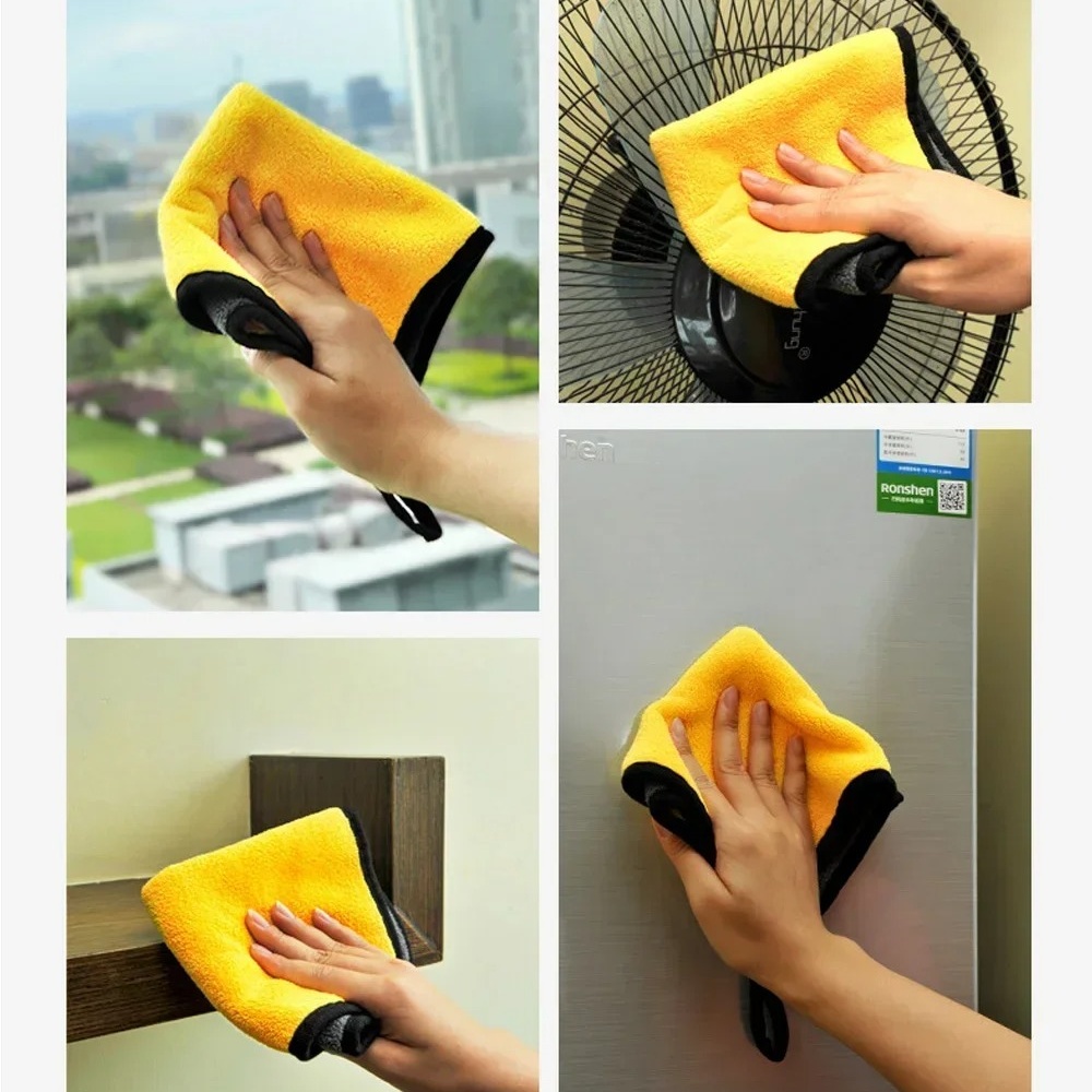 Chiffons microfibres double fa - Microfiber Car Drying Towel Super Absorbent avis et prix