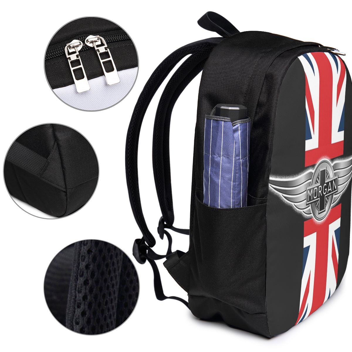 Poubelle de voiture sans perça - Waterproof Car Trash Can With Lid avis et prix